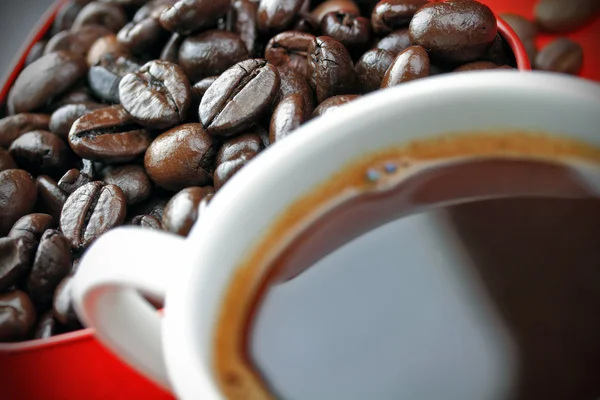 Kawa & Puchar — Zdjęcie stockowe