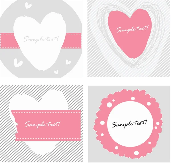 Set de San Valentín — Vector de stock