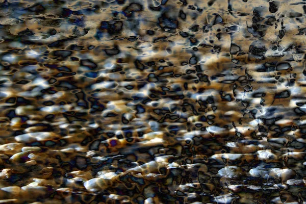 Astratto sfondo pietre marroni e blu — Foto Stock