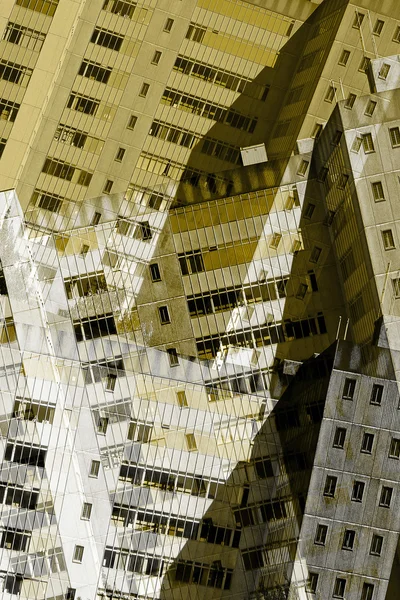 Abstraktní městské budovy — Stock fotografie