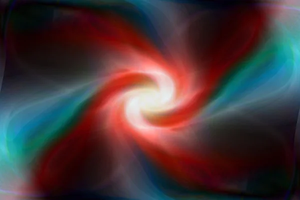 Red and blue abstract swirl — Stock Photo, Image