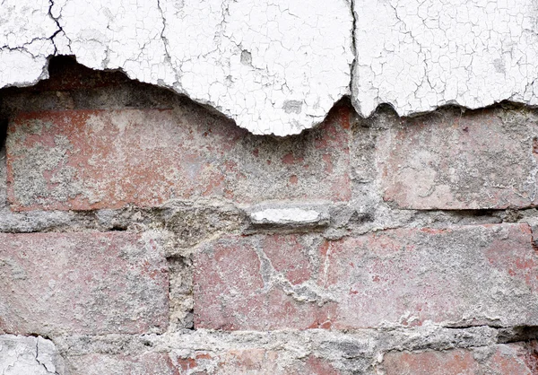 Gebarsten muur achtergrond — Stockfoto