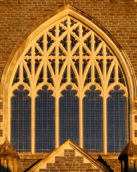 Zdobené kostelní okno — Stock fotografie