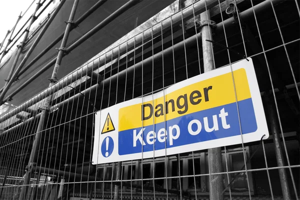 Danger Keep Out sign — Stock Image Danger Keep Out sign Royalty Free Stock Photos