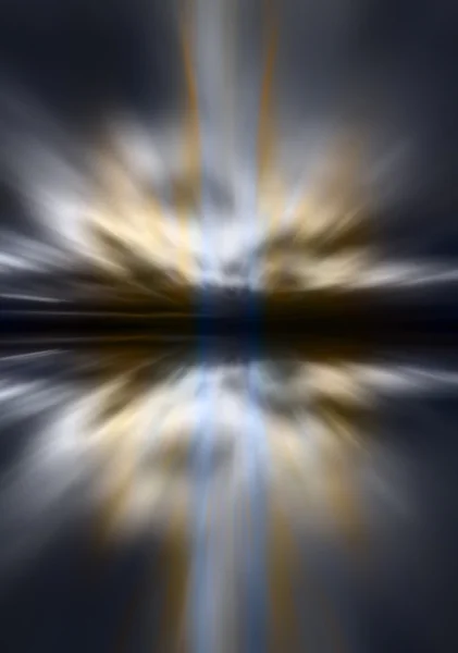어두운 배경에 빛의 광선 — 스톡 사진