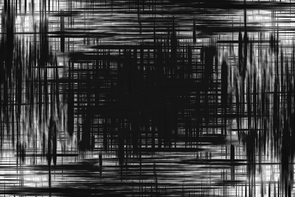 Suddig abstrakt svarta och vita linjer — Stockfoto