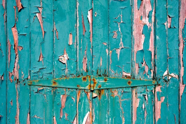 Green peeling paint background — Stock Photo, Image