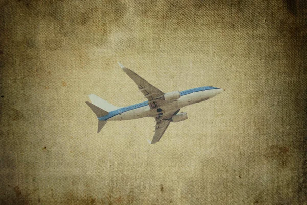Retro grunge flygresor — Stockfoto