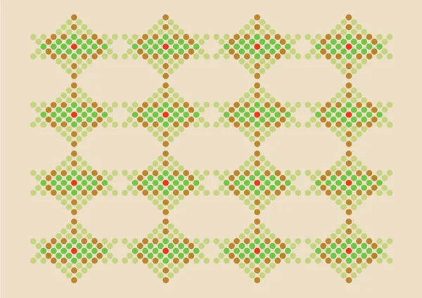 Retro xmas pattern — Stock Photo, Image