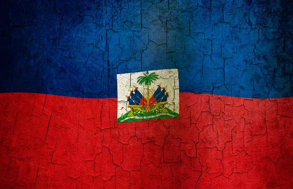 Grunge Haiti fla — Stock Photo, Image