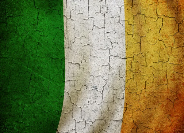 Grunge Ireland flag — Stock Photo, Image