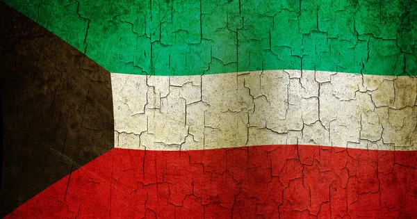 Grunge Kuwait flag — Stock Photo, Image