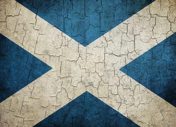 Grunge Bandera de Escocia — Foto de Stock