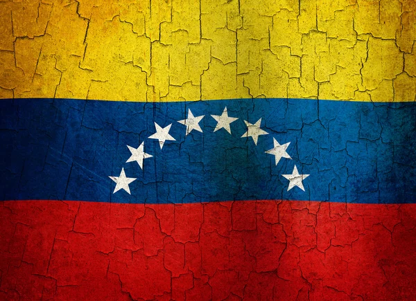 Grunge Venezuela flag — Stock Photo, Image