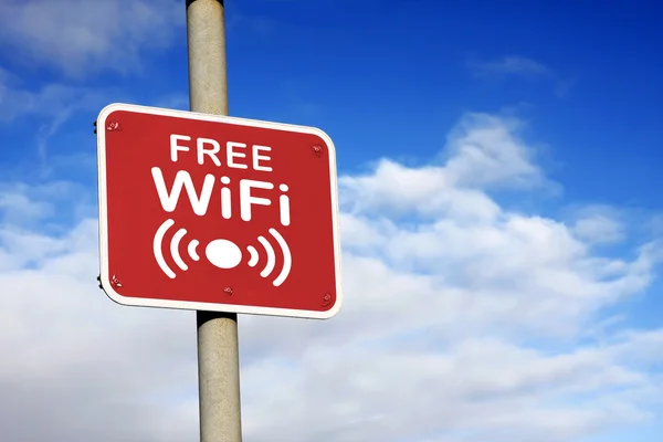 Signo wifi gratis —  Fotos de Stock
