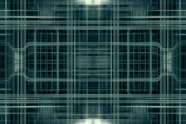 Grön teknik grid — Stockfoto