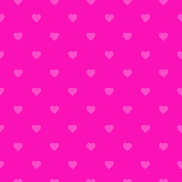 Бесшовные Повторяющиеся Розовые Сердца Рисунок Розовом Фоне Лицензионные Стоковые Изображения