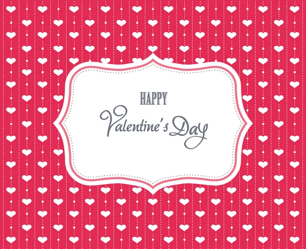 Sweet valentine card — Stock Vector