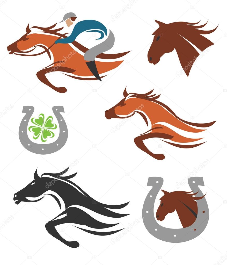 Символы Скачек Векторное Изображение ©chachar 34902513