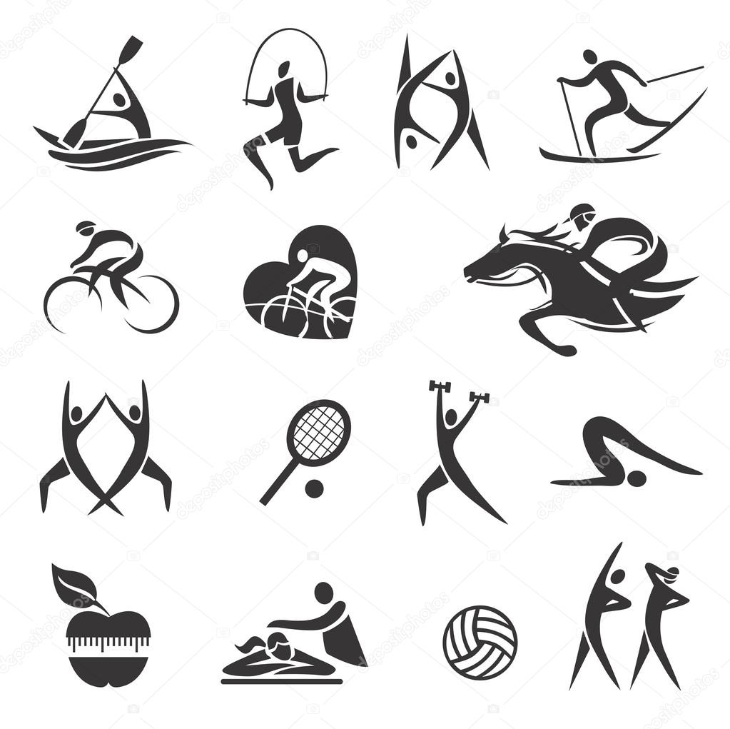 Sport Fitness symbols