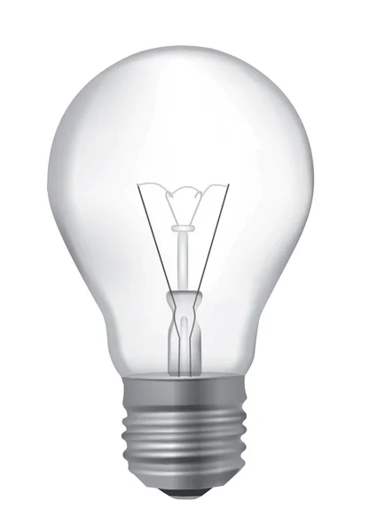 Light Bulb desen realist — Vector de stoc