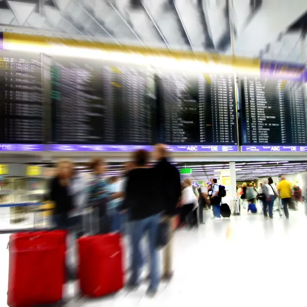 Airport departure terminal — Stock Photo, Image