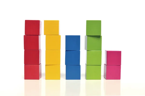 Multicolored Blocks — Stock Photo, Image