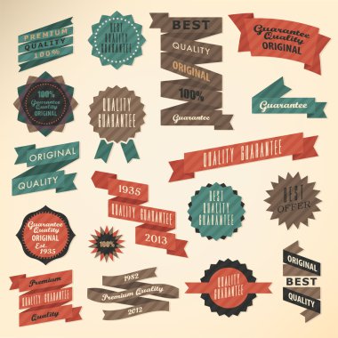 Retro label koleksiyonu