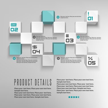 3D küp vektör grafiği