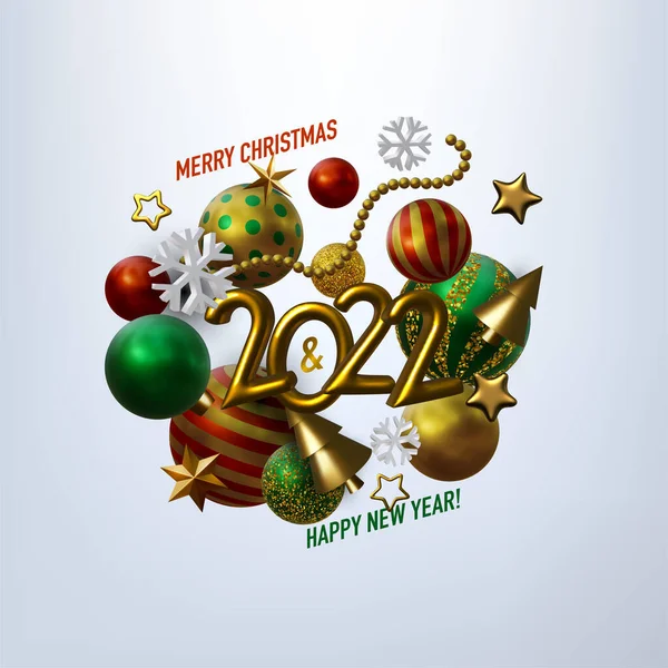 Abstrato Natal Ilustração Vetorial Com Diferentes Estrelas Douradas Árvores Natal —  Vetores de Stock