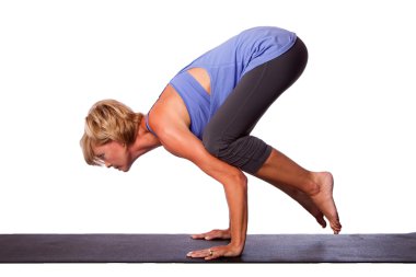 güzel bir kadın tarafından Yoga amut