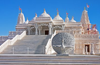 Hindu Mandir Temple made of Marble clipart