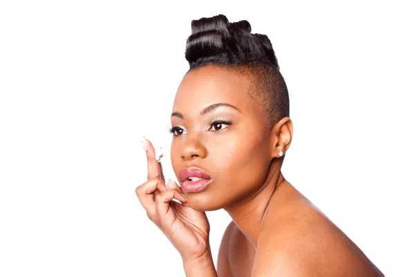 Crema antiarrugas para el cuidado de la piel — Foto de Stock