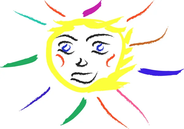 Smiling Sun — Stock Photo, Image