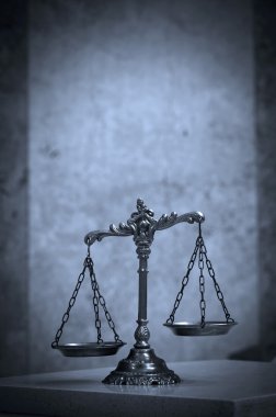 Dekoratif adaletin terazisi