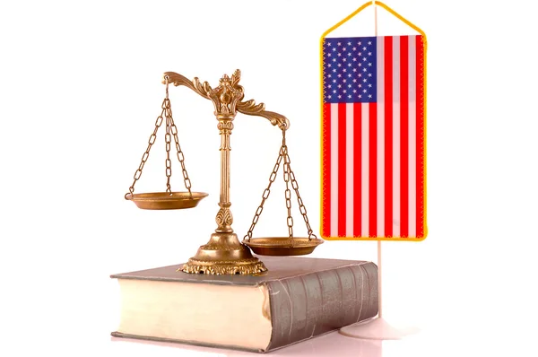 Direito americano — Fotografia de Stock