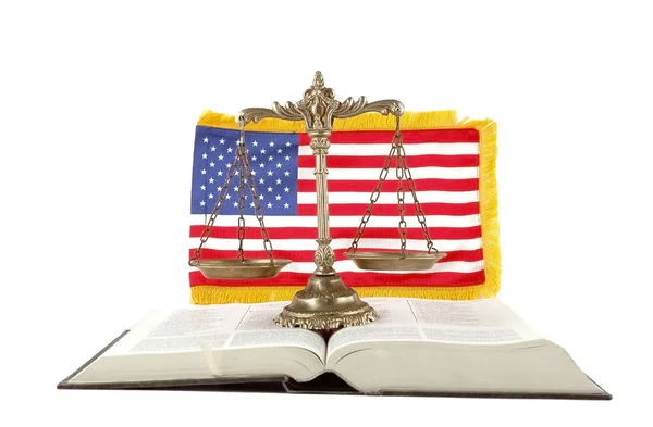 American law and order — Stock Photo, Image