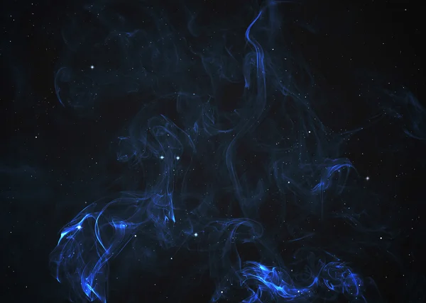 Зоряне поле в глибокому космосі багато світлових років від землі — стокове фото