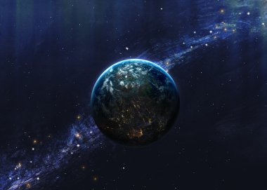 güzel Uzay arka plan