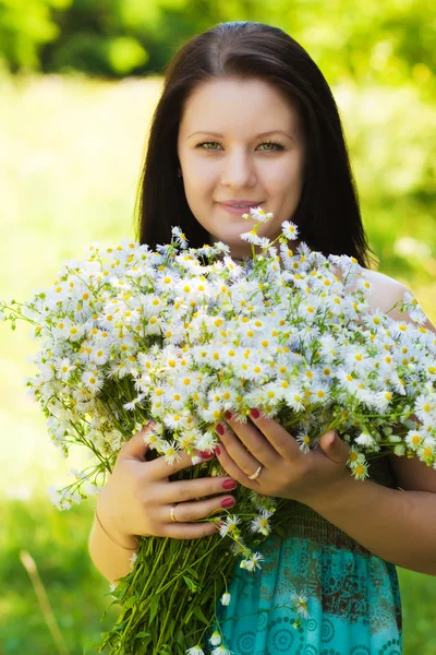 Woman flo — Stock Photo, Image