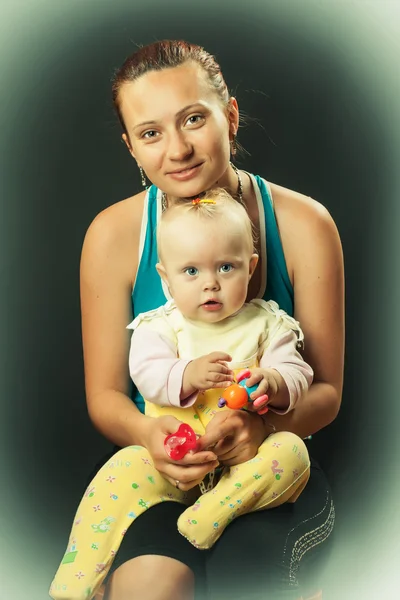 Moeder baby — Stockfoto