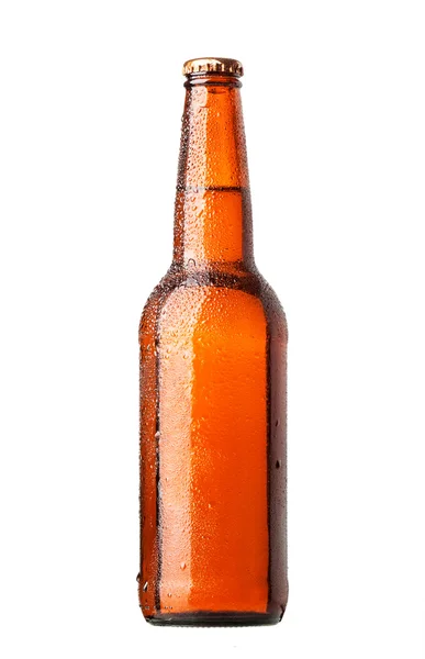 Bir şişe bira. — Stok fotoğraf