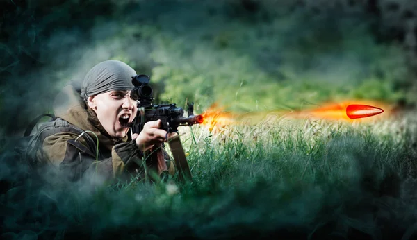 Soldaten — Stockfoto