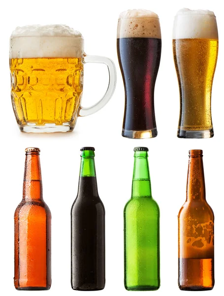 Botellas de cerveza —  Fotos de Stock