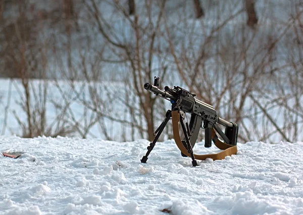 Arma AK-47 — Fotografia de Stock