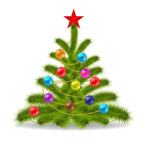 Árbol de Navidad — Vector de stock