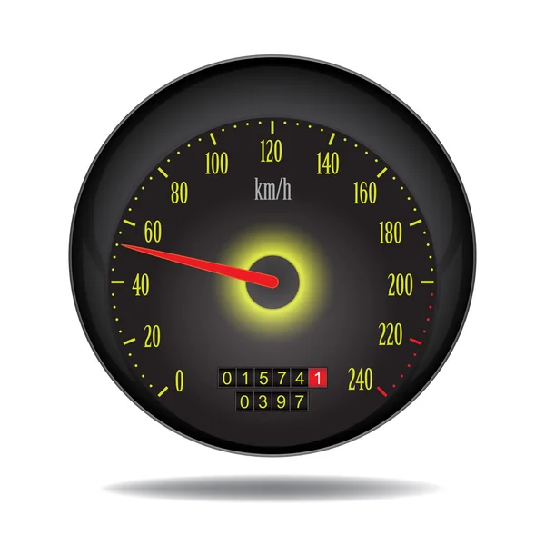 Snelheidsmeter — Stockvector