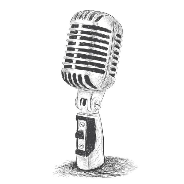 Mikrofon — Wektor stockowy