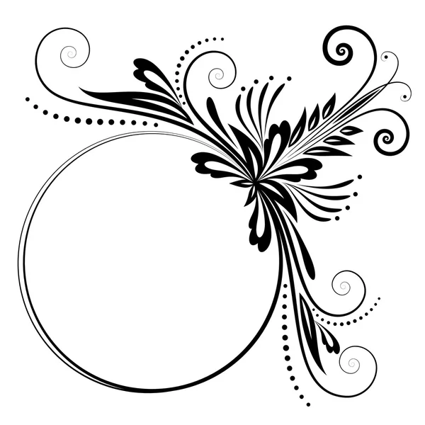 Ornement floral — Image vectorielle