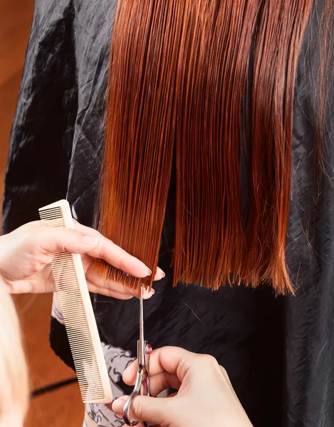 Cabelo de mulher — Fotografia de Stock